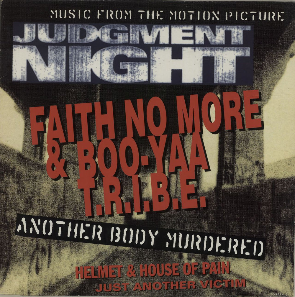 Faith No More Another Body Murdered Dutch 12" vinyl single (12 inch record / Maxi-single) 6597946