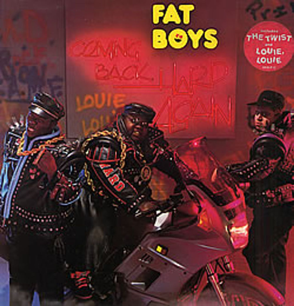 Fat Boys Coming Back Hard Again UK vinyl LP album (LP record) URBLP13