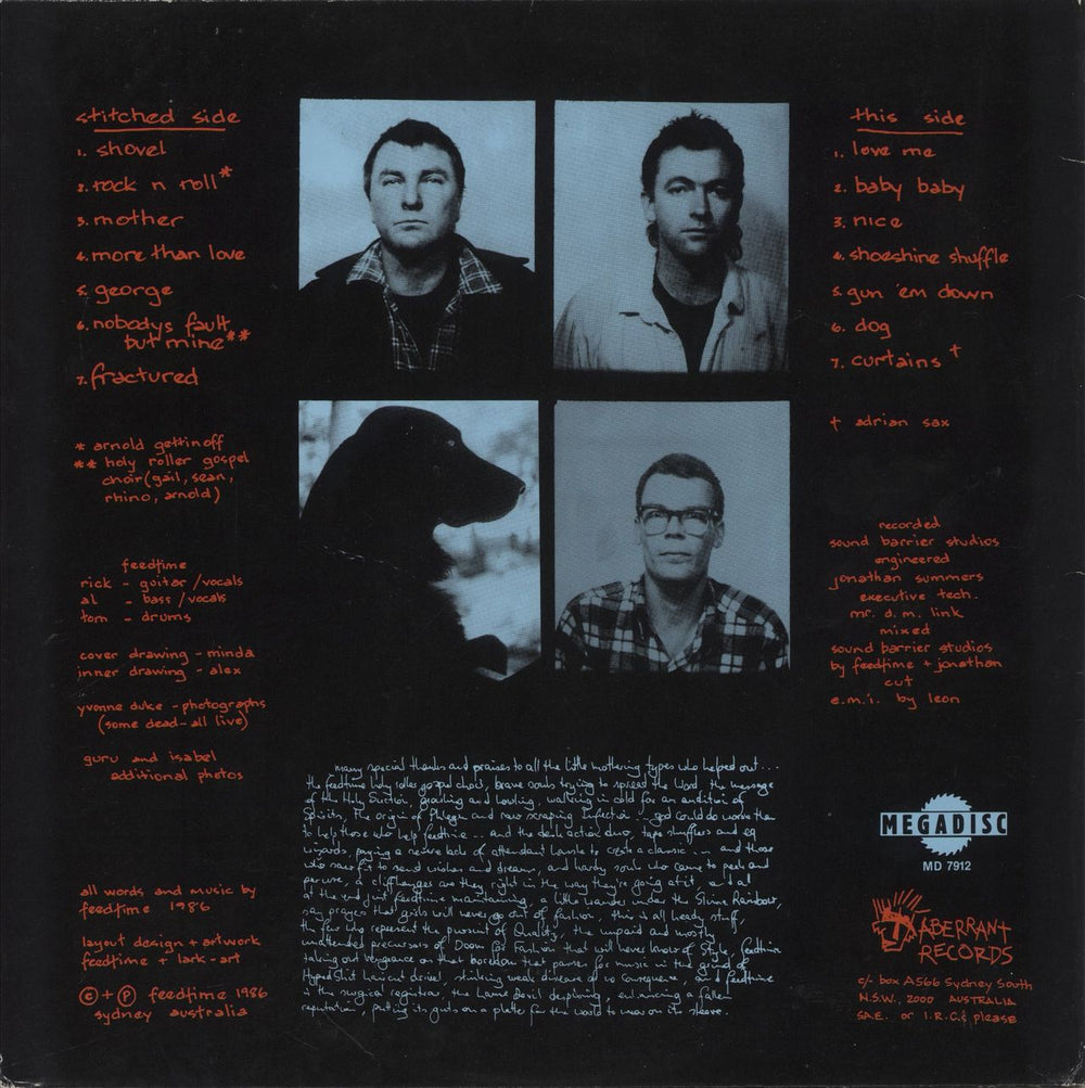 Feedtime Shovel Dutch vinyl LP album (LP record)