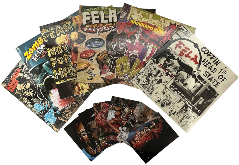 Fela Kuti Box Set 4 UK Vinyl Box Set KUTVXBO819953