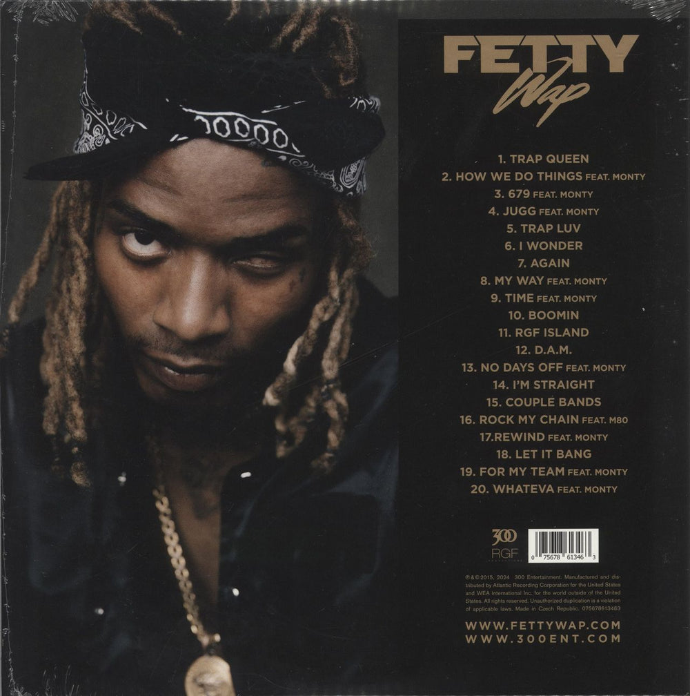 Fetty Wap Fetty Wap - Violet Vinyl - RSD24 - Sealed US 2-LP vinyl record set (Double LP Album) 075678613463