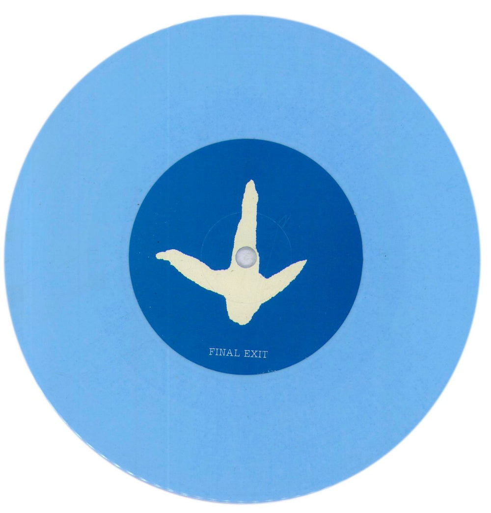 Final Exit Final Exit / Bludge - Blue Vinyl German 7" vinyl single (7 inch record / 45) 7I-07FI839971