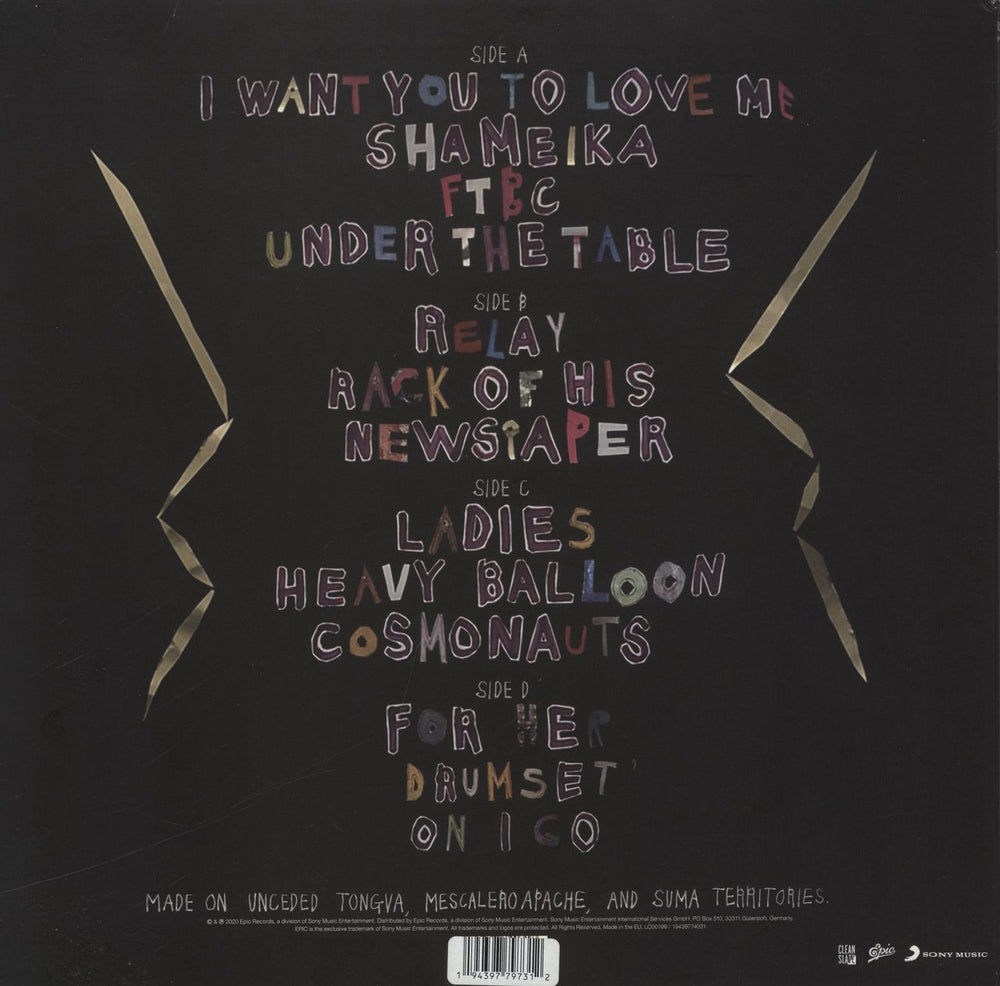 Fiona Apple Fetch The Bolt Cutters - 180gm Opaque Pearl UK 2-LP vinyl record set (Double LP Album) 194397797312