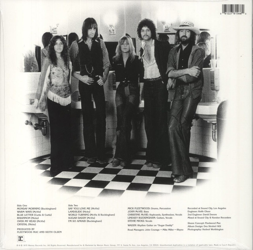 Fleetwood Mac Fleetwood Mac: HMV exclusive - Ruby Red Vinyl - Sealed UK vinyl LP album (LP record) 081227815660