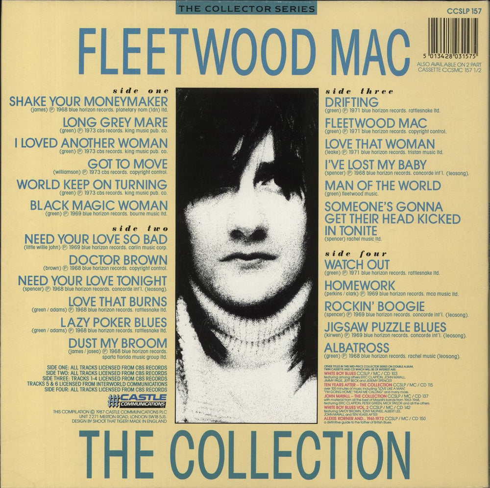 Fleetwood Mac The Collection - Hype Stickered Sleeve UK 2-LP vinyl record set (Double LP Album) 5013428031575