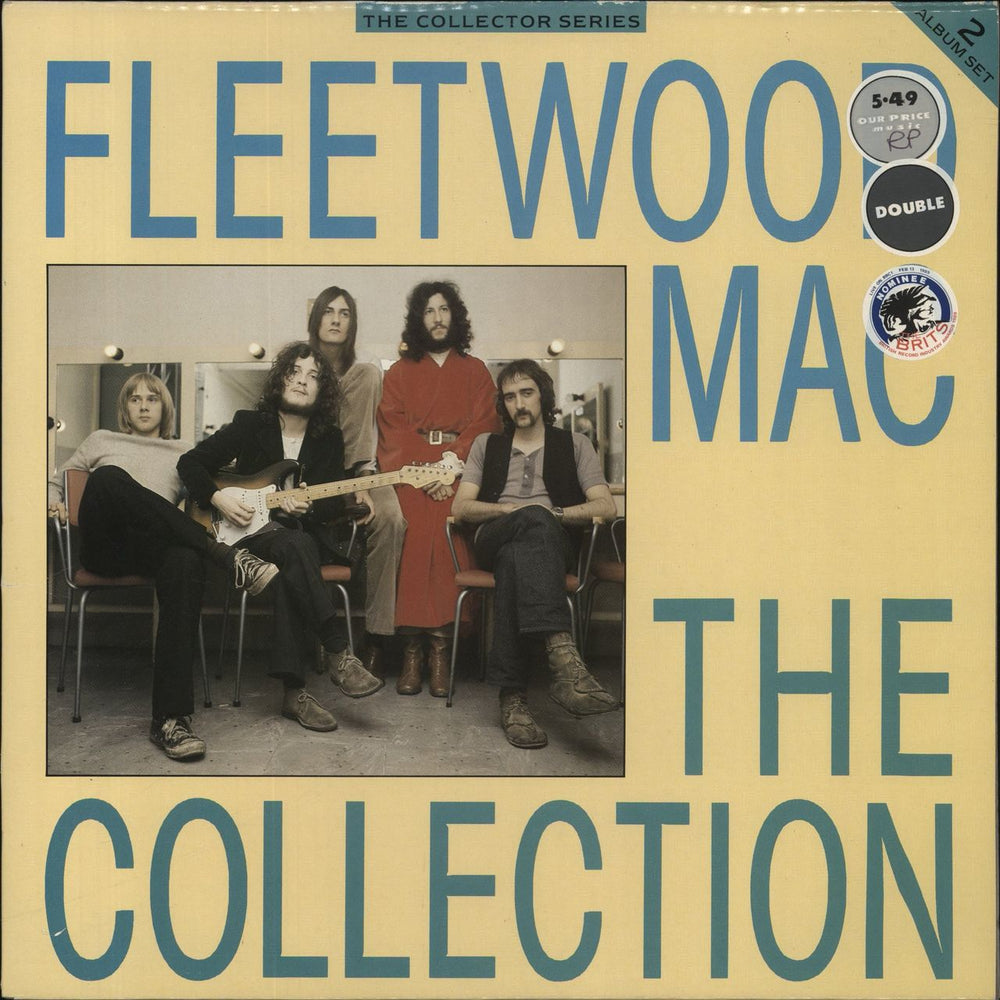 Fleetwood Mac The Collection - Hype Stickered Sleeve UK 2-LP vinyl record set (Double LP Album) CCSLP157