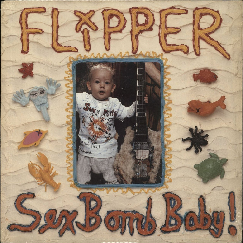 【中古LP】フリッパー - Sex Bomb Baby!米国オリジナル盤 flipper-sex-bomb-baby-us-vinyl