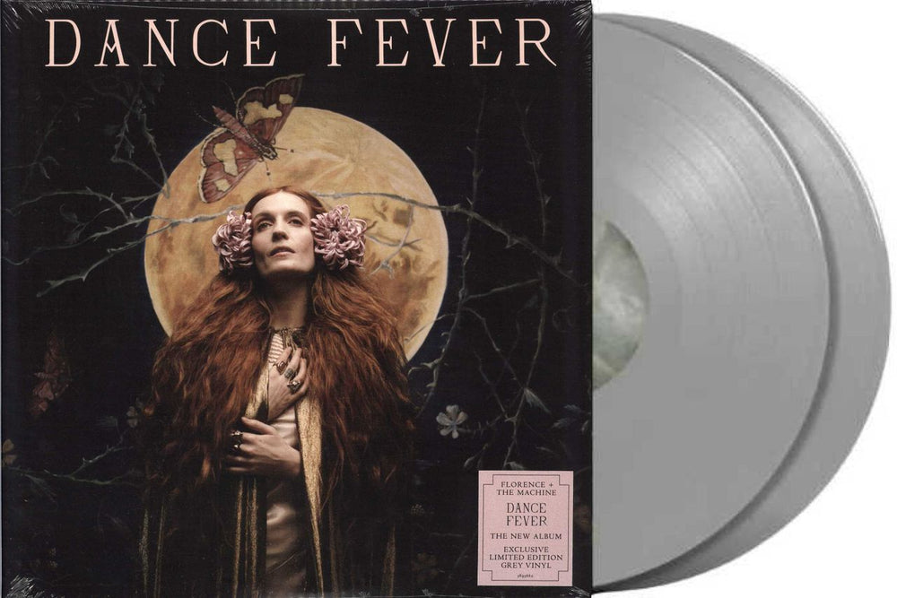 Florence + The Machine Dance Fever - Grey Vinyl - Sealed UK 2-LP vinyl record set (Double LP Album) FMH2LDA790253