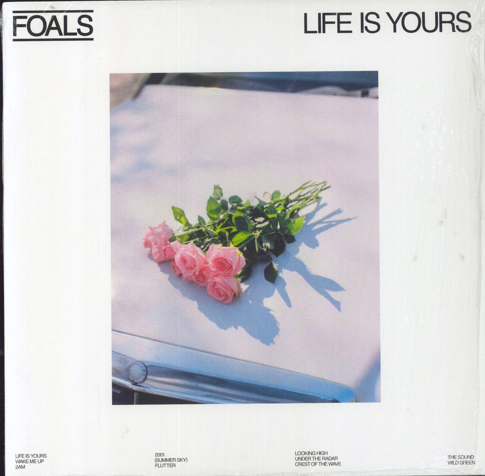 Foals Life Is Yours - Blue Vinyl UK vinyl LP album (LP record) 0190296403828