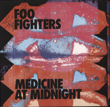Foo Fighters Medicine At Midnight - Blue Vinyl UK Vinyl LP