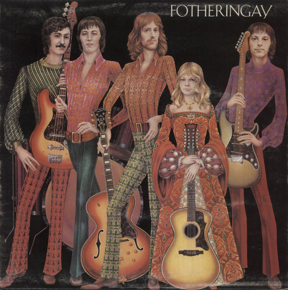 Fotheringay Fotheringay - 1st - EX UK vinyl LP album (LP record) ILPS9125