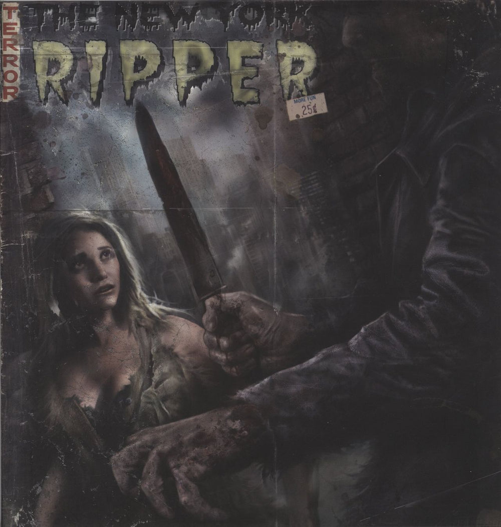 Francesco De Masi The New York Ripper - Green/Yellow Duck Vinyl UK vinyl LP album (LP record) DW016