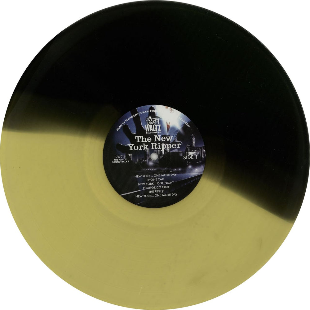 Francesco De Masi The New York Ripper - Green/Yellow Duck Vinyl UK vinyl LP album (LP record) IRHLPTH647923