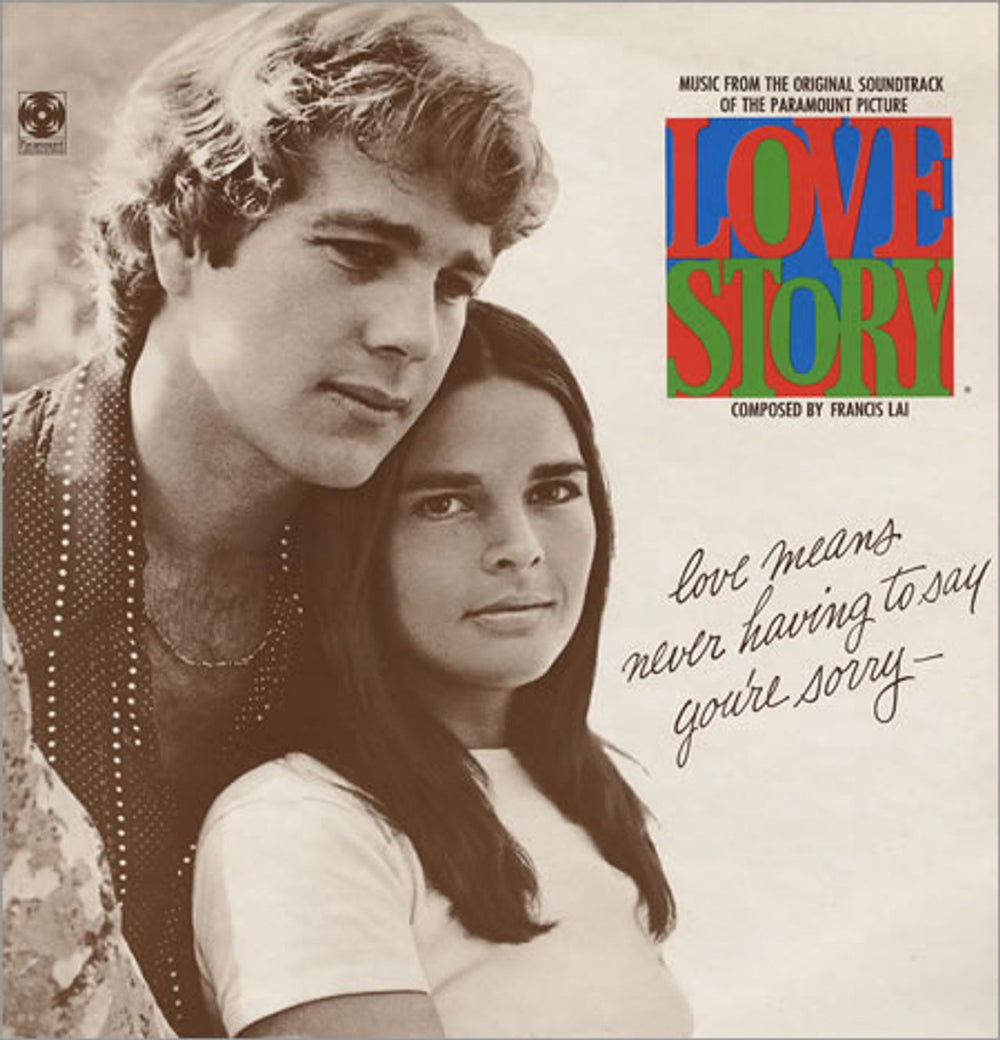 Francis Lai Love Story - 1st UK vinyl LP album (LP record) SPFL267