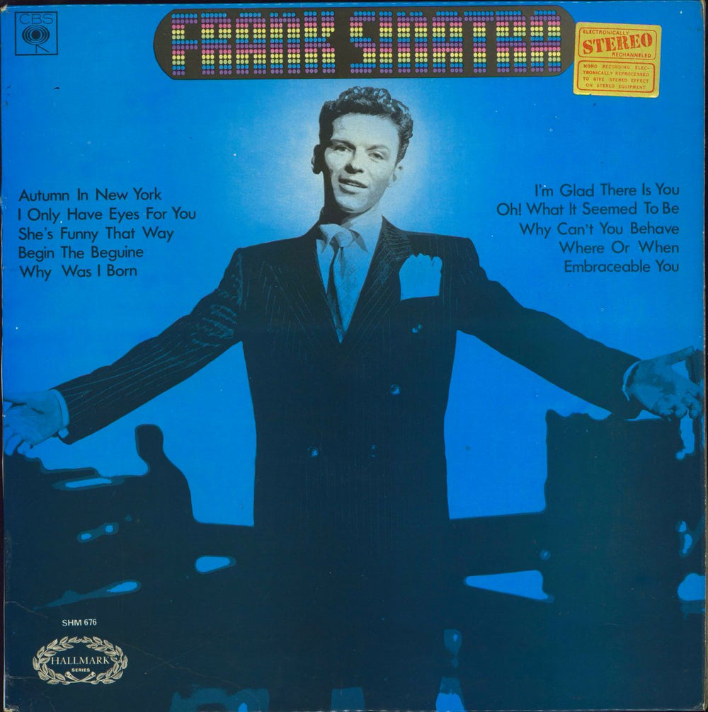 Frank Sinatra Frank Sinatra UK vinyl LP album (LP record) SHM676