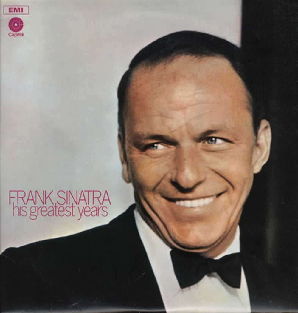 Frank Sinatra His Greatest Years - Orange Label UK 3-LP vinyl record set (Triple LP Album) SRSSP1/3