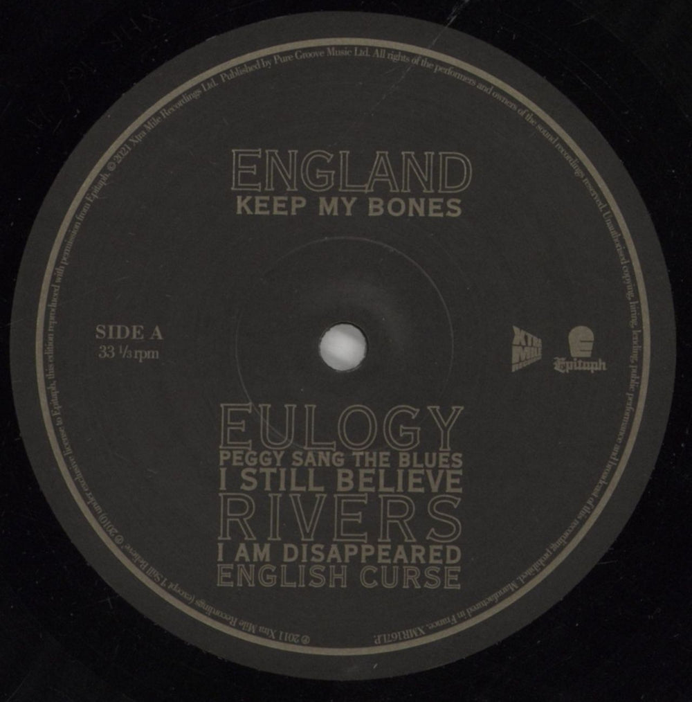 Frank Turner England Keep My Bones - Tenth Anniversary Edition UK 2-LP vinyl record set (Double LP Album) FD72LEN853882