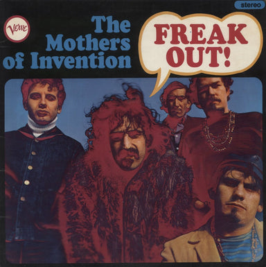 Frank Zappa Freak Out! - Original Verve Issue - Flipback P/S - VG UK vinyl LP album (LP record) SVLP.9154