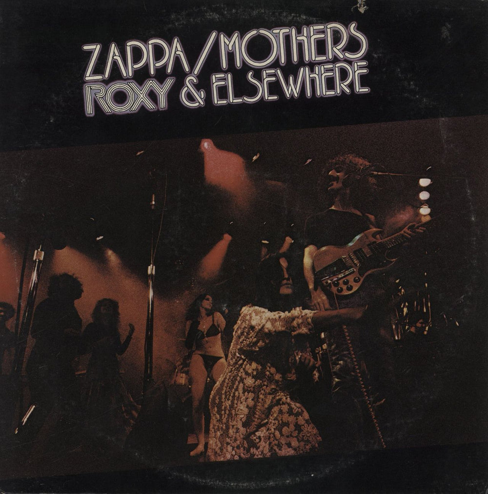 Frank Zappa Roxy & Elsewhere US 2-LP vinyl record set (Double LP Album) 2DS2202