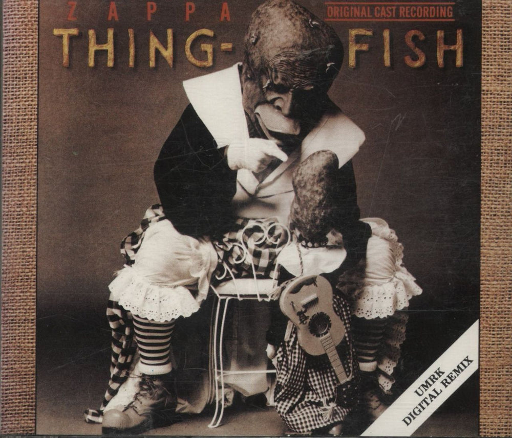 Frank Zappa Thing-Fish UK 2 CD album set (Double CD) CDDZAP21