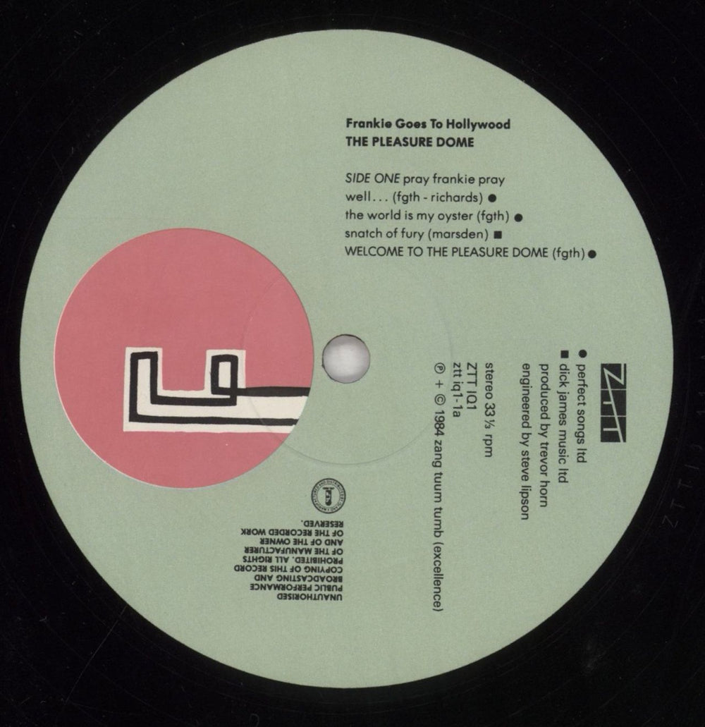 Frankie Goes To Hollywood Welcome To The Pleasuredome - EX UK 2-LP vinyl record set (Double LP Album) FGT2LWE674535