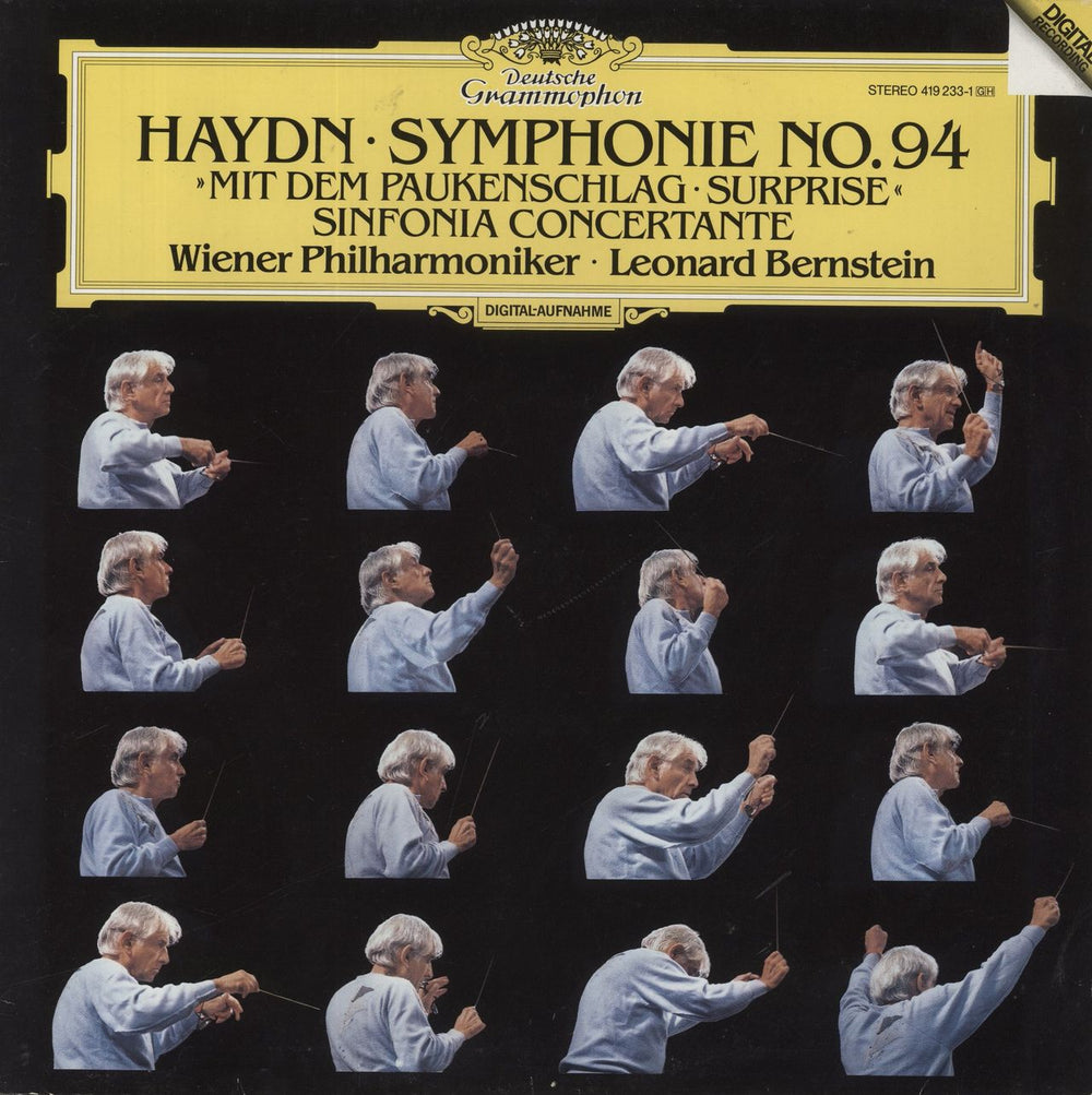 Franz Joseph Haydn Haydn: Symphonie No.94 »Mit Dem Paukenschlag • Surprise« • Sinfonia Concertante German vinyl LP album (LP record) 419233-1