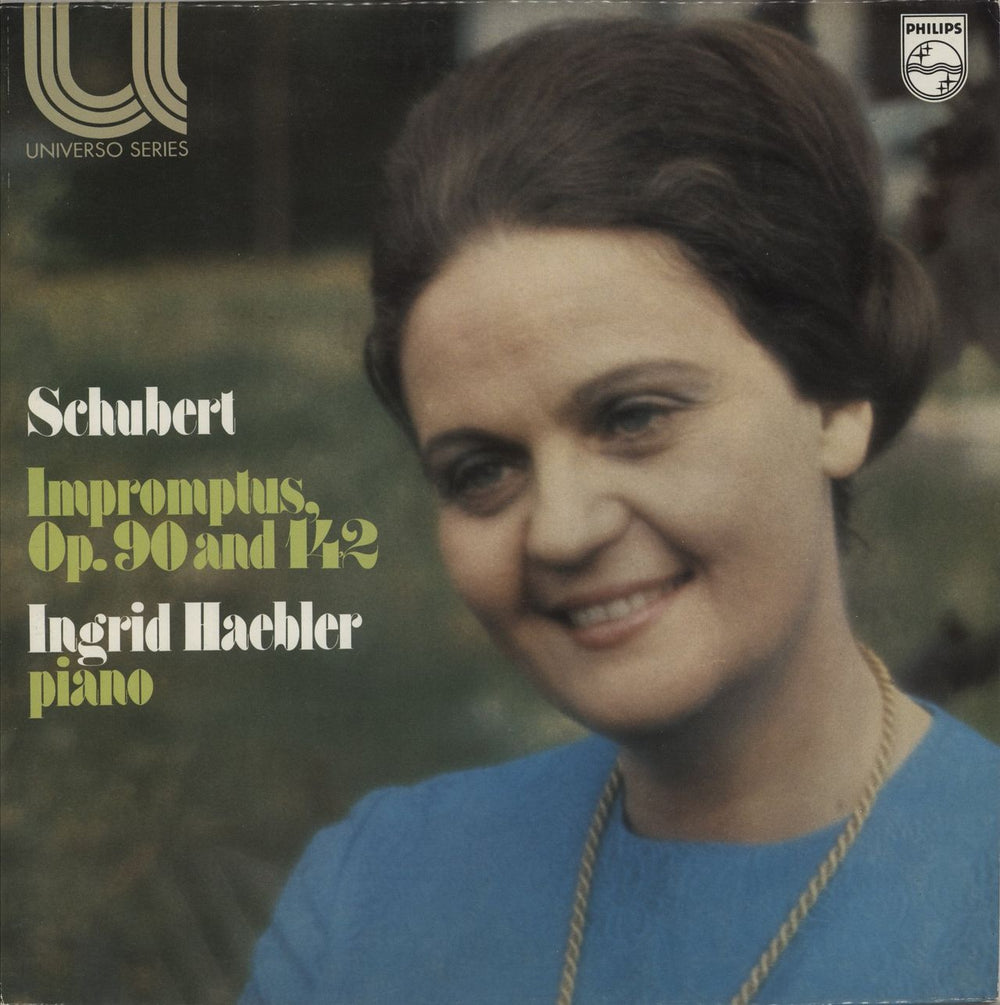 Franz Schubert Impromptus Op. 90 & 142 - White Label Test Pressing UK Promo vinyl LP album (LP record) 6580075
