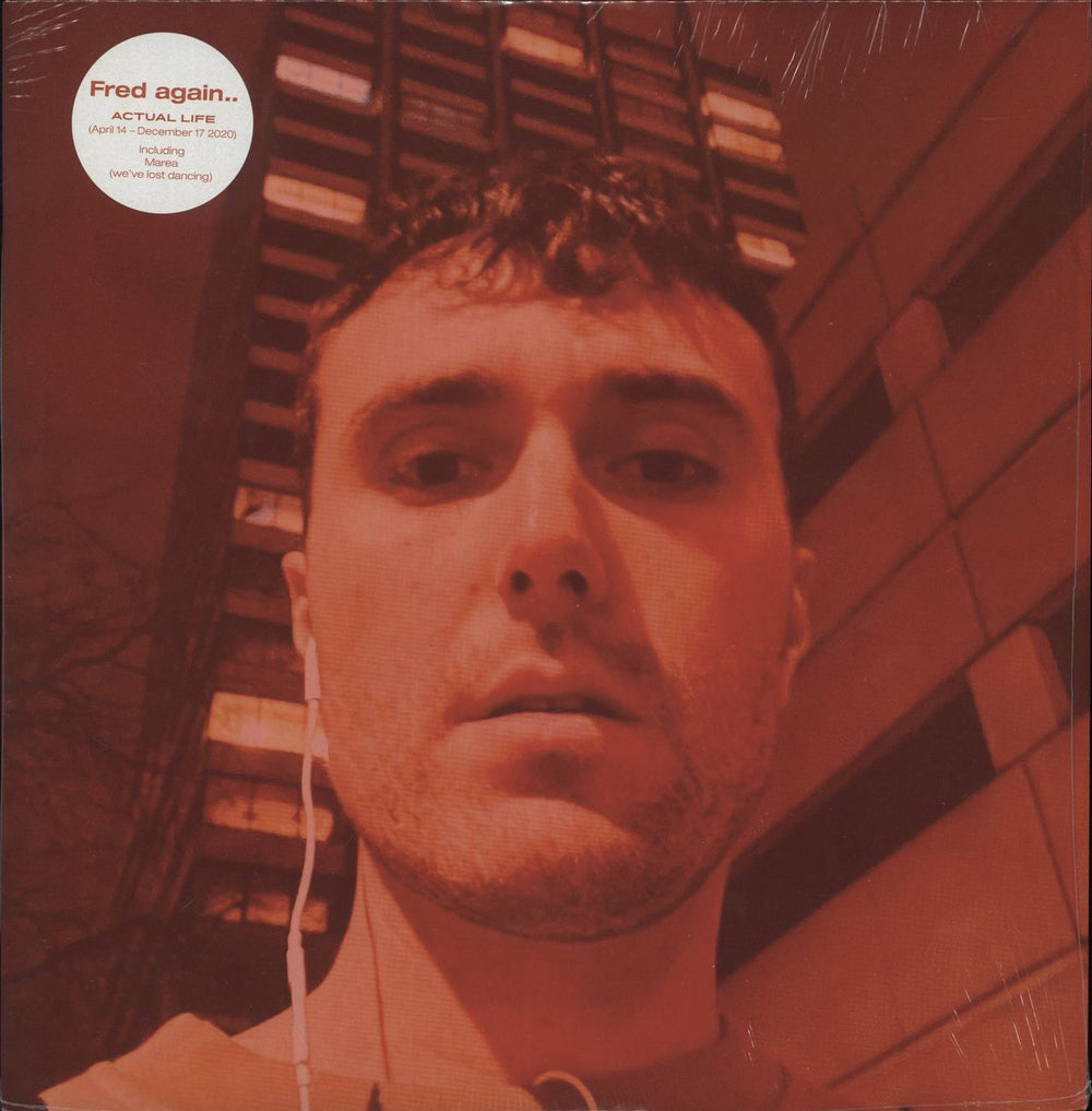 Fred Again Actual Life [April 14 – December 17 2020] - Clear Vinyl UK vinyl LP album (LP record) 0190296227905