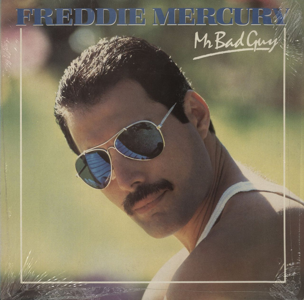 Freddie Mercury Mr Bad Guy - Shrink UK vinyl LP album (LP record) CBS86312