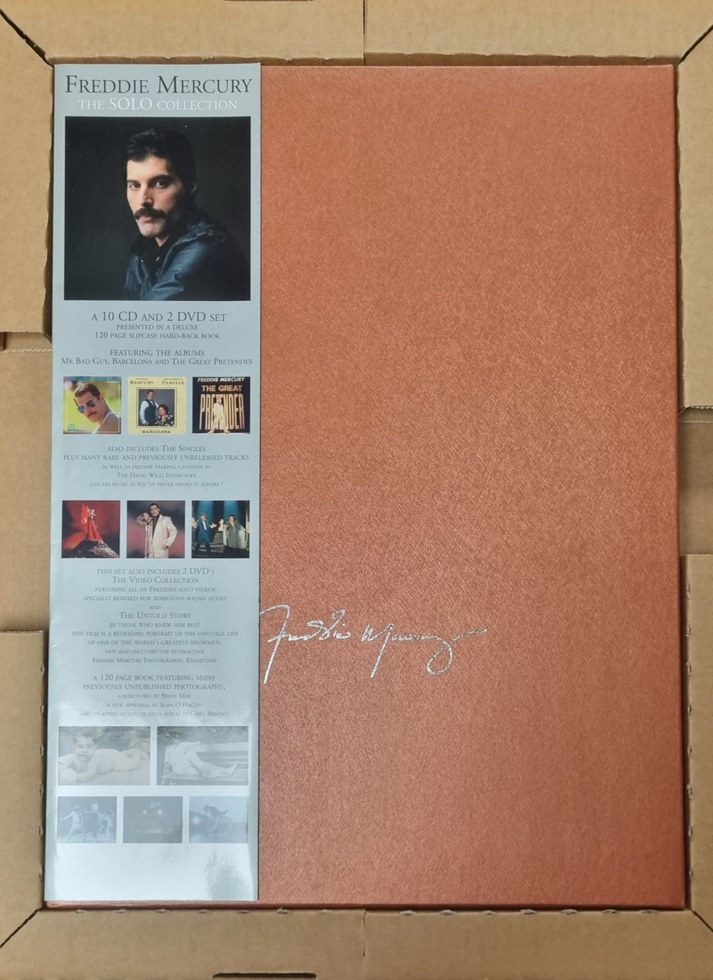 Freddie Mercury The Solo Collection UK box set 2000