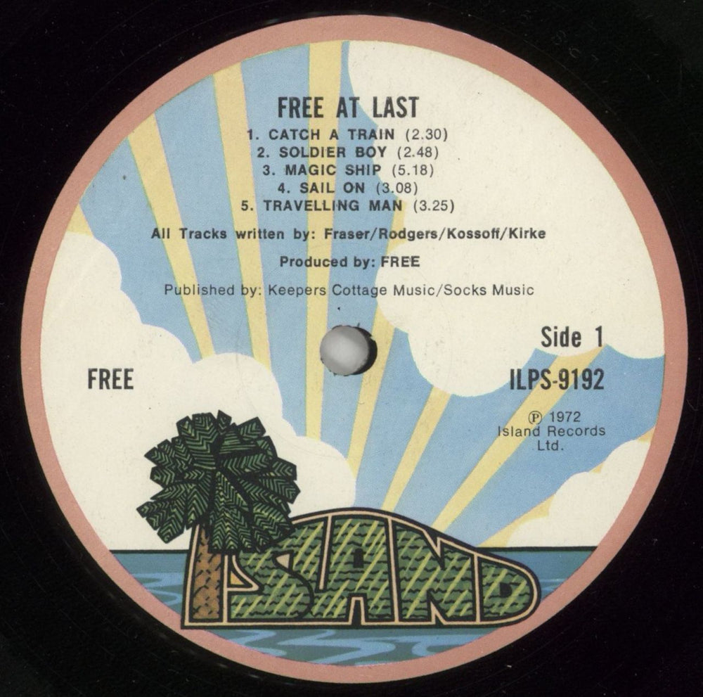 Free Free At Last - 1st - EX UK vinyl LP album (LP record) FRELPFR738573