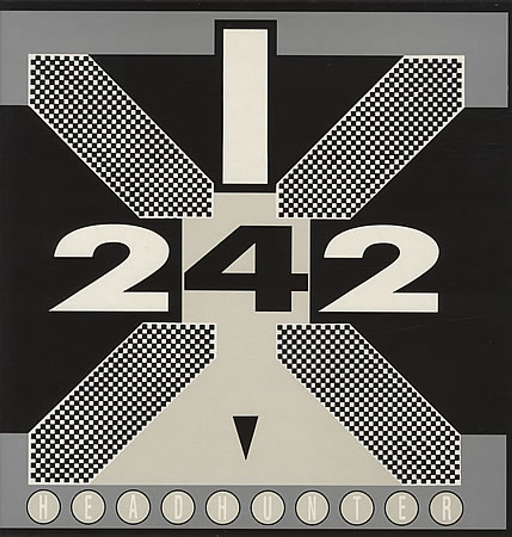 Front 242 Headhunter Belgian 12" vinyl single (12 inch record / Maxi-single) RRET6