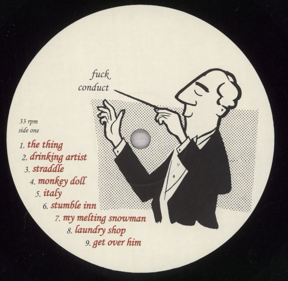 Fuck Conduct US vinyl LP album (LP record) 7ZLLPCO844438