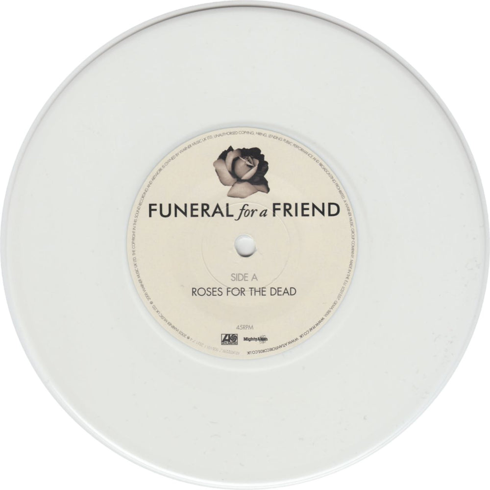 Funeral For A Friend Roses For The Dead - Set of 3 coloured vinyl UK 7" vinyl single (7 inch record / 45) Deleted