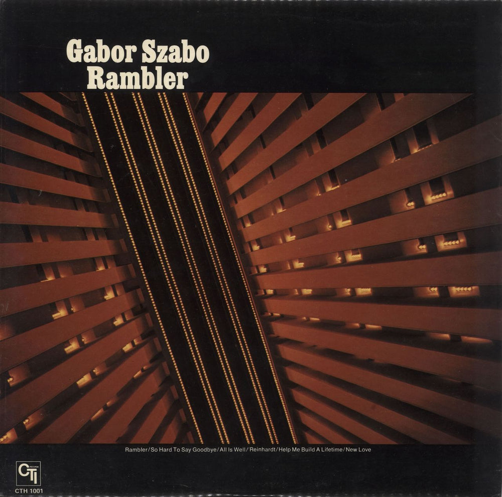 Gabor Szabo Rambler UK vinyl LP album (LP record)