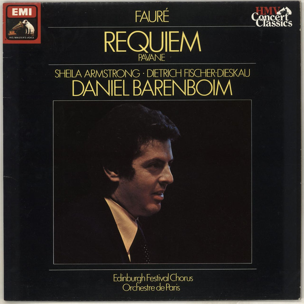 Gabriel Fauré Requiem / Pavane UK vinyl LP album (LP record) SXLP1025681