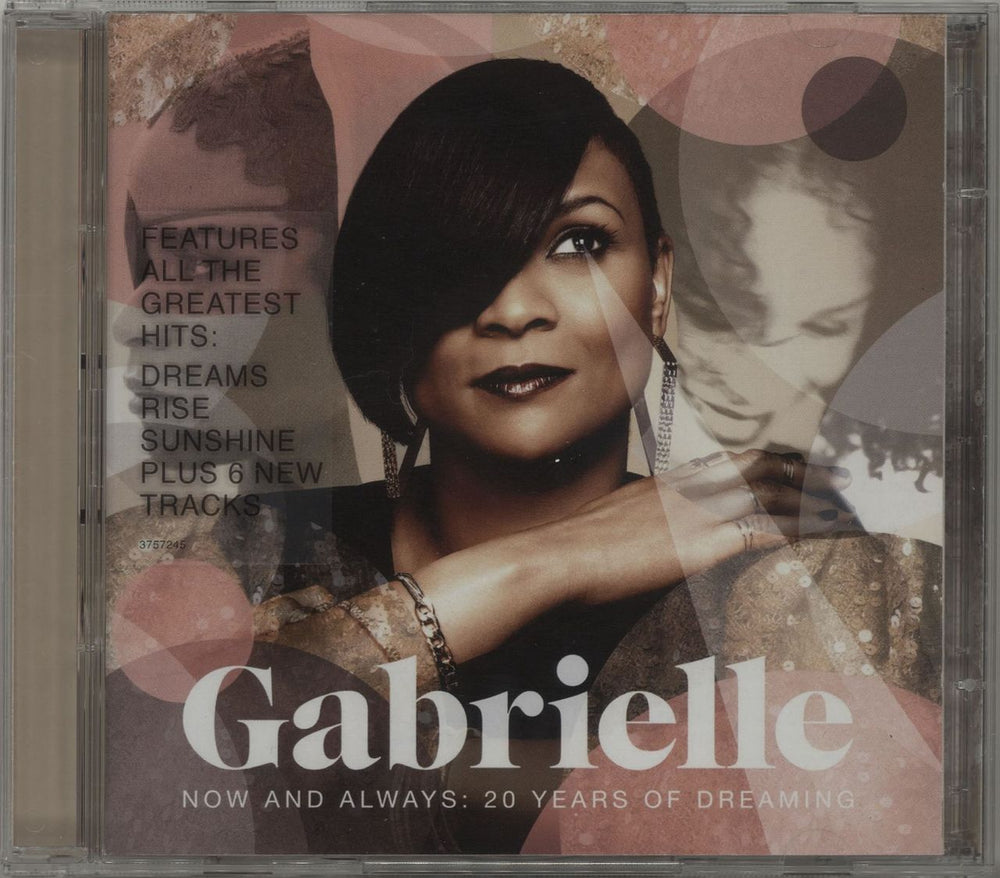 Gabrielle Now And Always: 20 Years Of Dreaming UK 2 CD album set (Double CD) 3757245