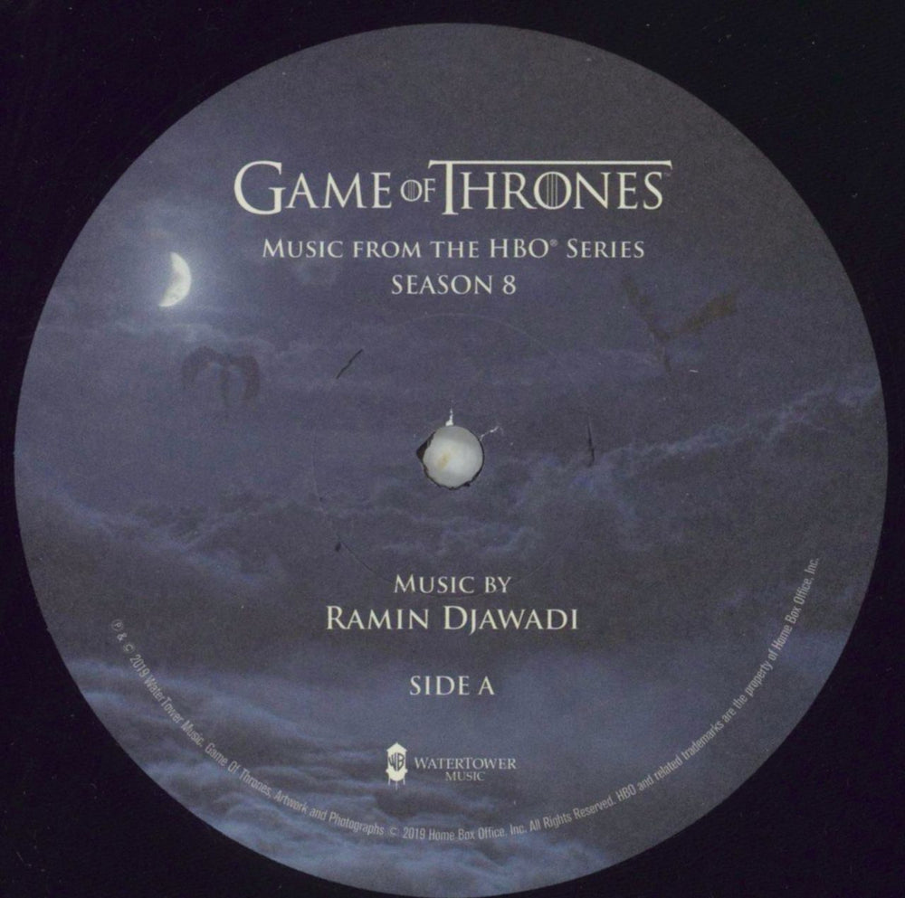 Game Of Thrones Game Of Thrones  [Season 8] UK 3-LP vinyl record set (Triple LP Album) QJU3LGA856859