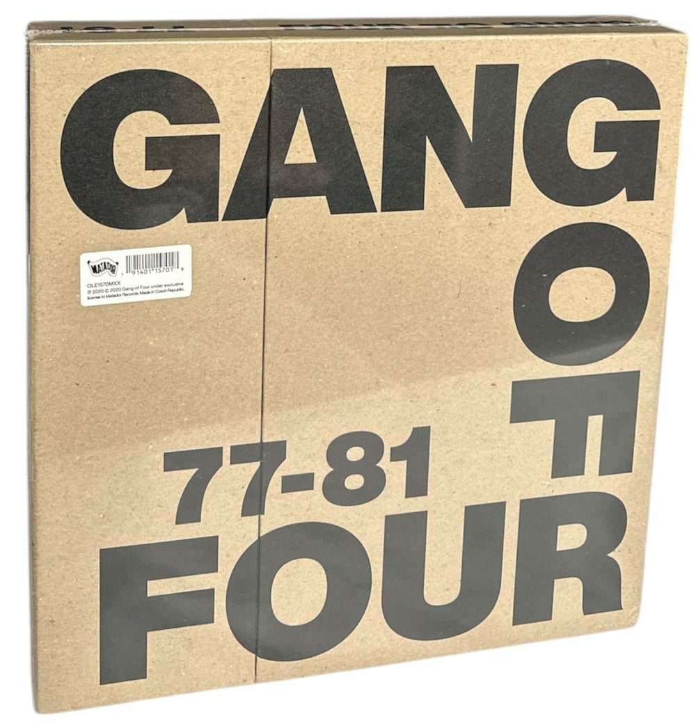 Gang Of Four 77-81 - Sealed + Mailer US Vinyl Box Set 191401157018