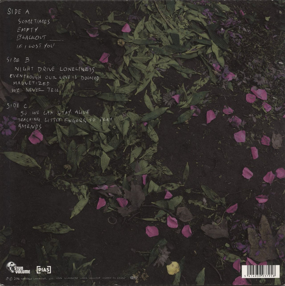 Garbage Strange Little Birds UK 2-LP vinyl record set (Double LP Album) 5414939937958