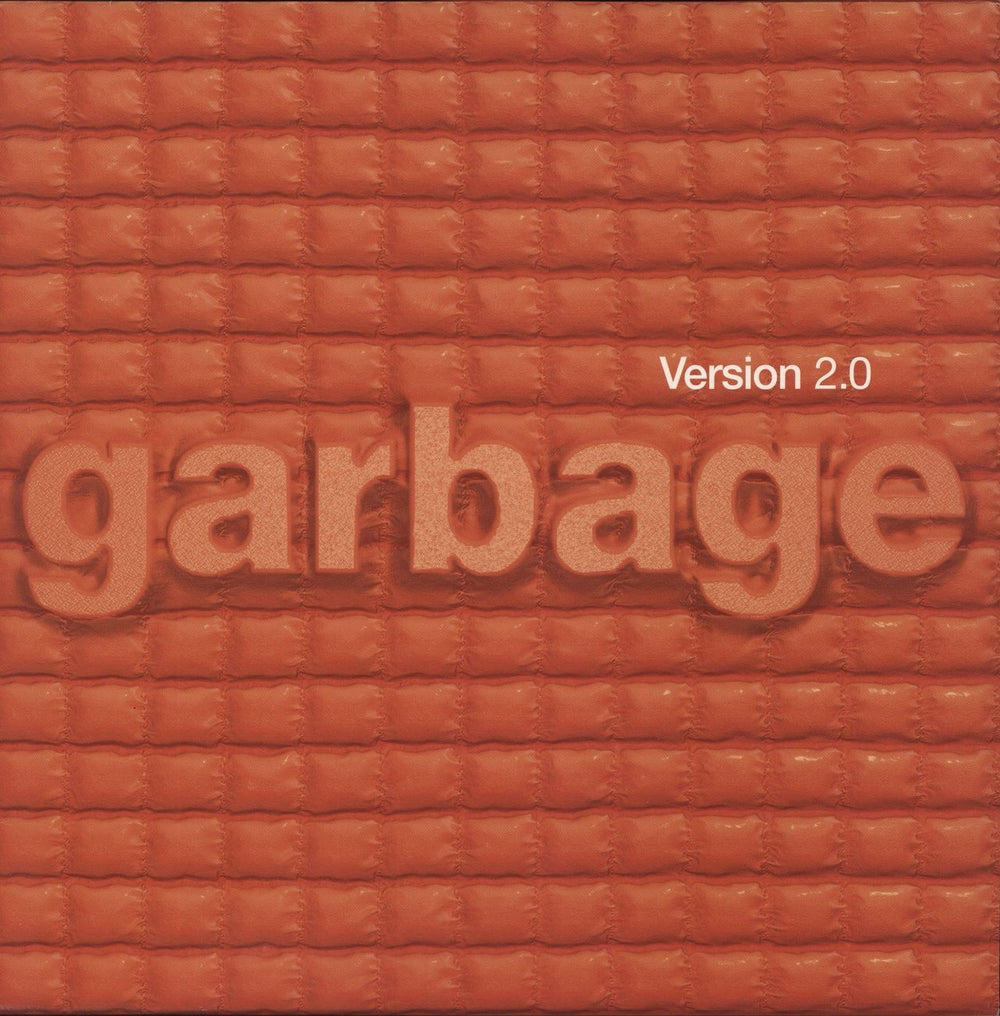 Garbage Version 2.0 UK vinyl LP album (LP record) MUSH29LP