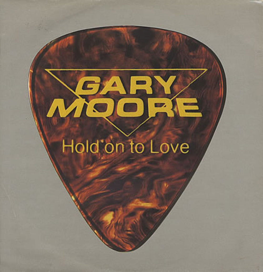 Gary Moore Hold On To Love UK 12" vinyl single (12 inch record / Maxi-single) TEN13-12