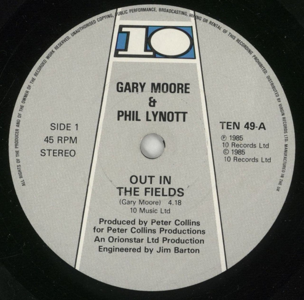 Gary Moore Out In The Fields - Double Pack UK 7" vinyl single (7 inch record / 45) MOO07OU17188