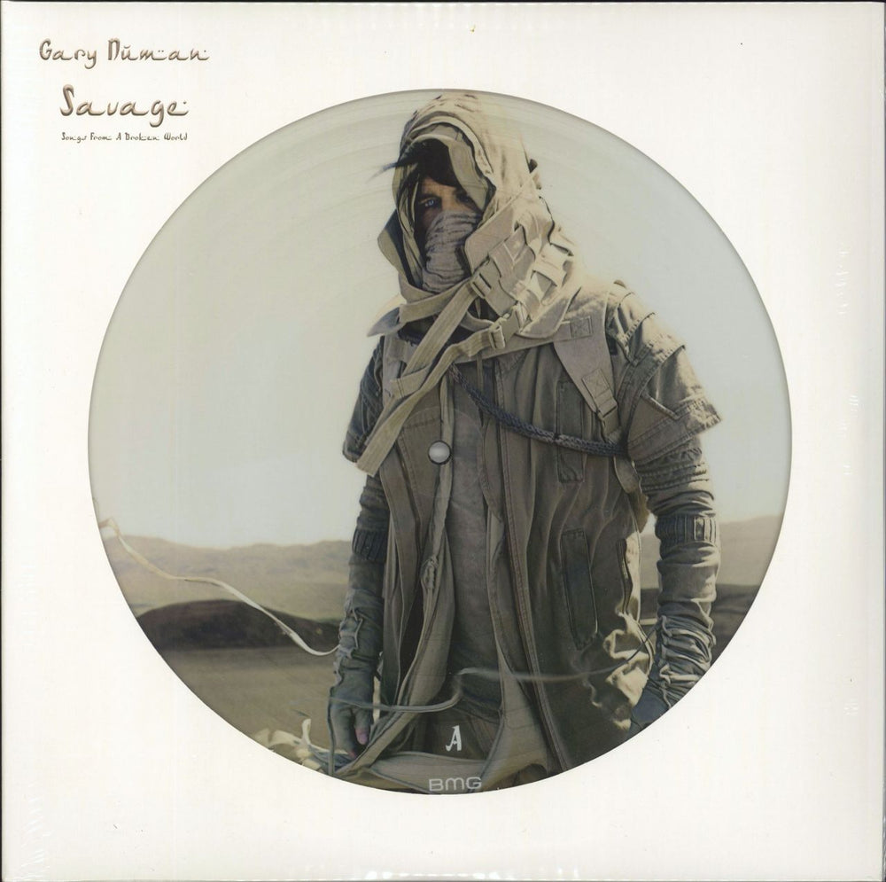 Gary Numan Savage (Songs from a Broken World) UK picture disc LP (vinyl picture disc album) 538317900