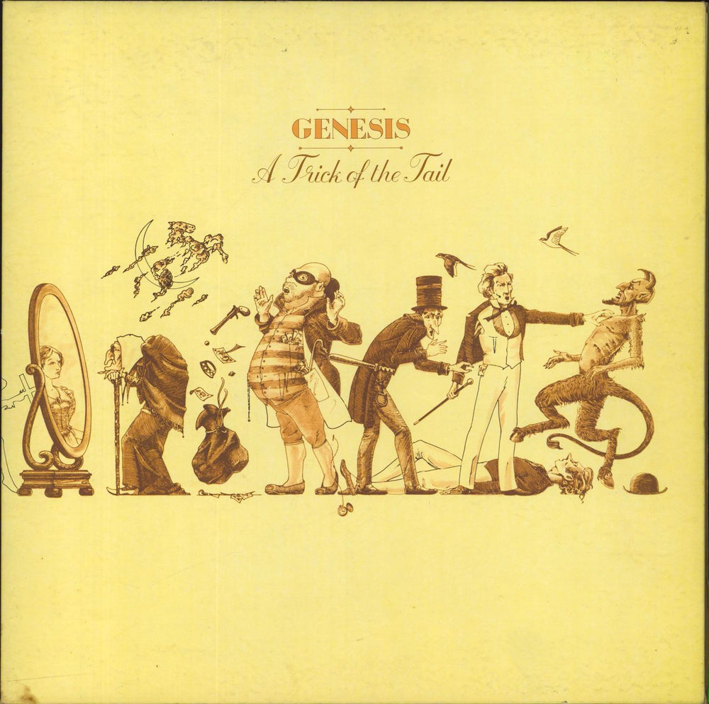 Genesis A Trick Of The Tail - 1st -EX UK vinyl LP album (LP record) CDS4001