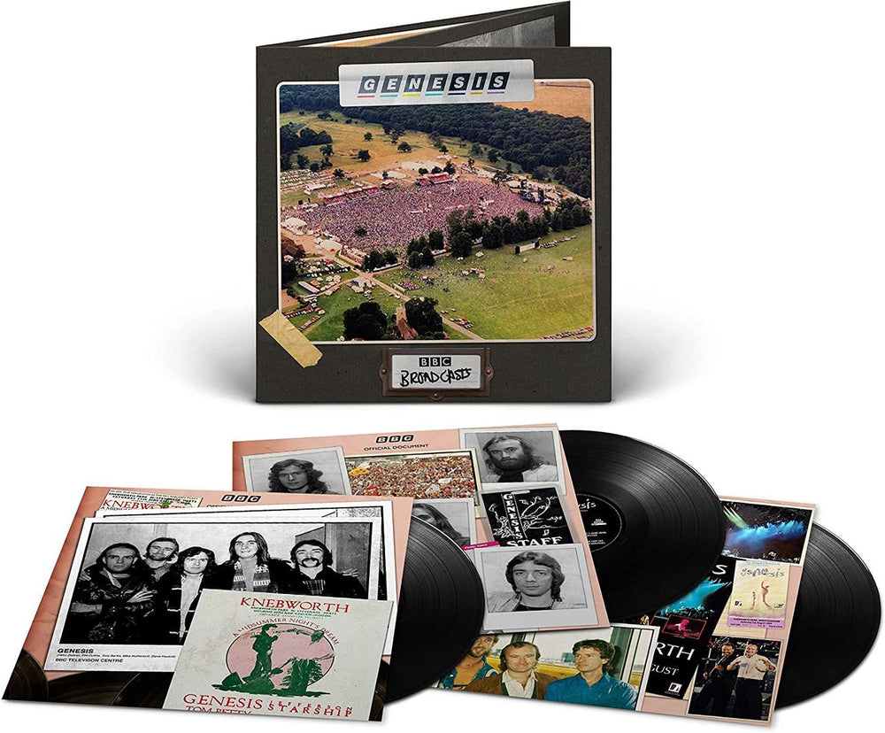 Genesis BBC Broadcasts - Sealed UK 3-LP vinyl record set (Triple LP Album) GEN3LBB808341