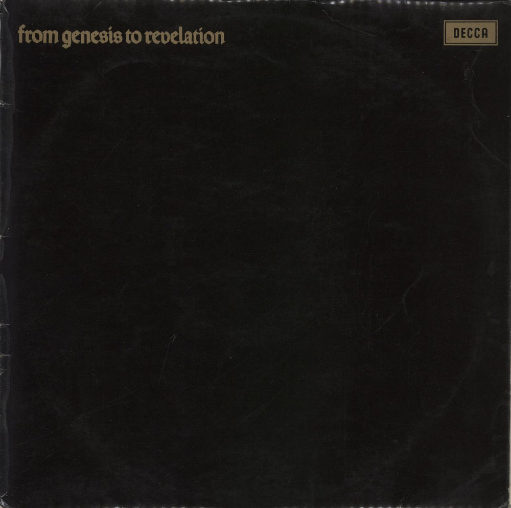 Genesis From Genesis To Revelation - 2nd + Insert - EX UK vinyl LP album (LP record) SKL4990