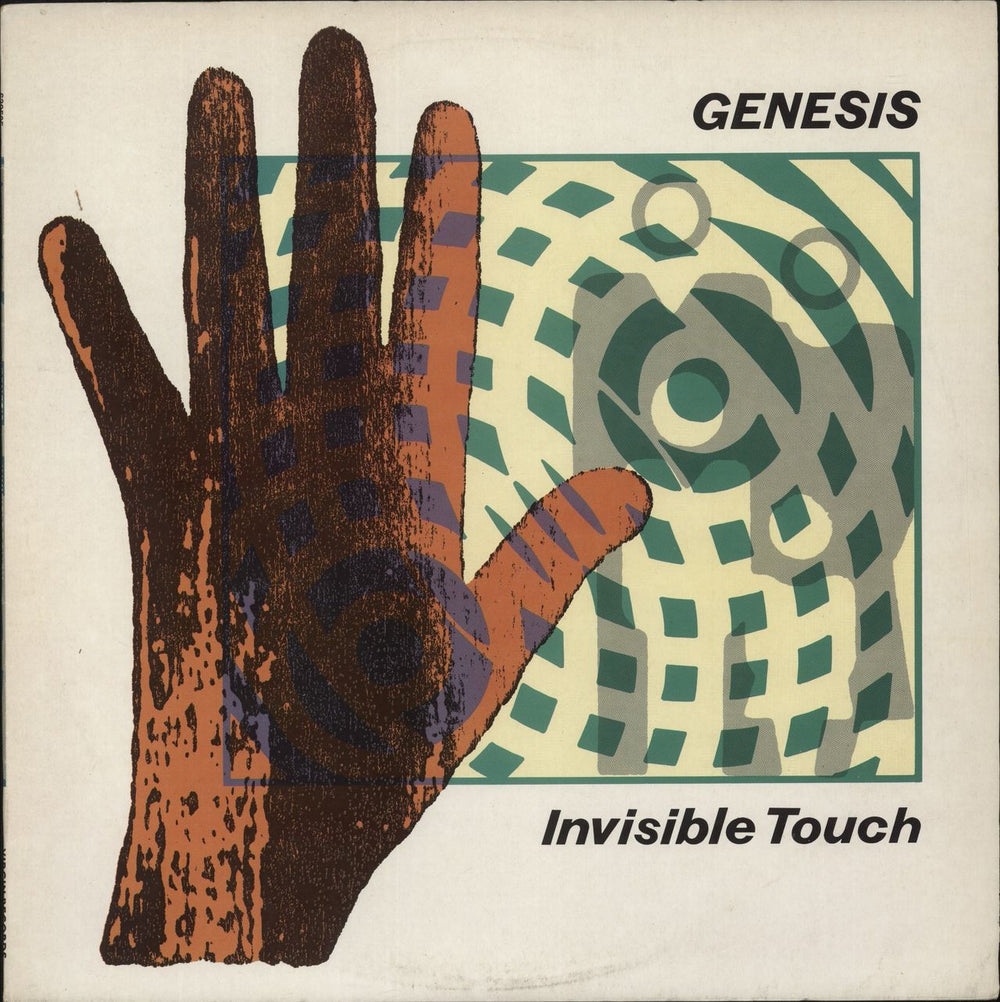 Genesis Invisible Touch Portuguese vinyl LP album (LP record) 639505