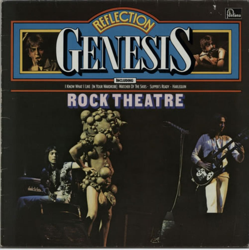 Genesis Reflection Genesis - Rock Theatre German vinyl LP album (LP record) 9299515