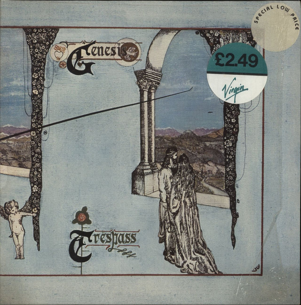 Genesis Trespass - Shrink UK vinyl LP album (LP record) CHC12